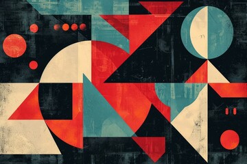Fototapeta premium a shiny black wallpaper with geometric shapes, in the style of cubist multifaceted angles, hard surface modeling, abstract minimalism appreciator 