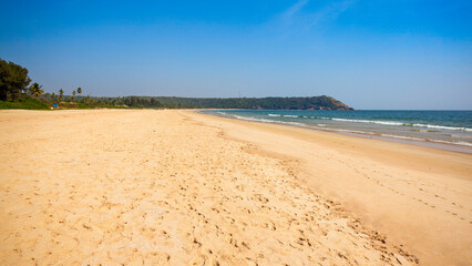 Fototapeta na wymiar Beach in Goa, India