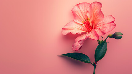 Flower minimal background the beauty that can be further developed is a variety of graphic design
