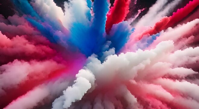 Exploding Powder Red Blue Red And Blue Powder Explosion Images – Browse 39,457 Stock Photos ...