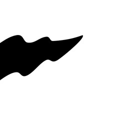 Flag Fluttering Illustration