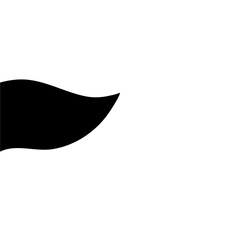 Flag Fluttering Illustration