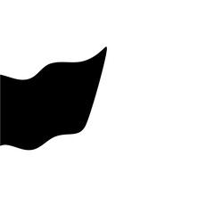 Flag Fluttering Illustration