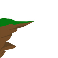 Ravine Vektor Illustration 