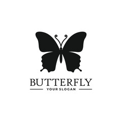 Butterfly logo vector