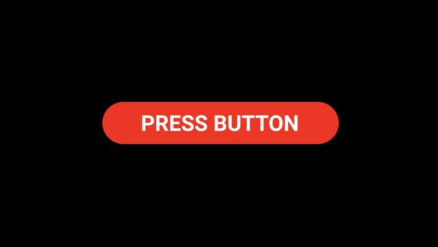 Press Button click Animation with Transparent Background