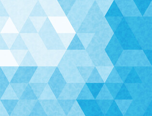 BaseHexDividedBlue triangle abstract background