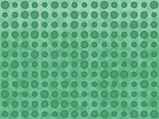 Textured green polka dot abstract background - 787311412
