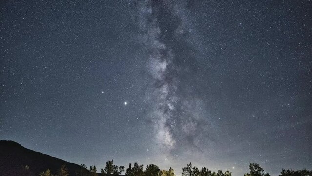 乗鞍高原夏の天の川