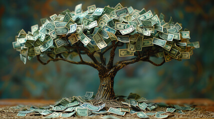 dollar tree on the ground