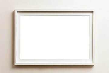 (Mockup frame) Empty photo frame for displaying images