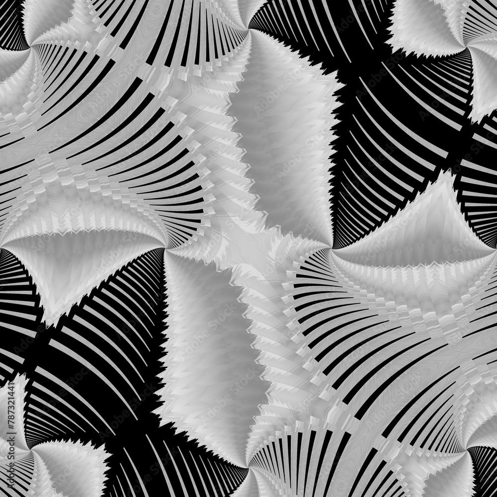 Poster creative patterns monochrome fragile and delicate lacy designs. not ai.