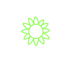 Cute Hand Drawn Doodle Flower