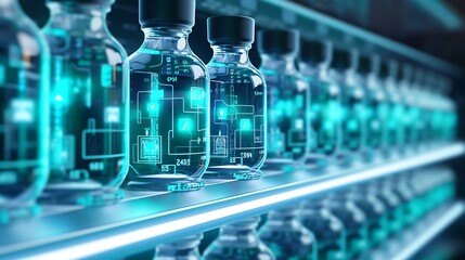 an AI-based system for tracking and tracing pharmaceutical glass bottles during manufacturing,...