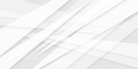 Abstract geometric white and gray Background. with space for concept design Technology and modern.