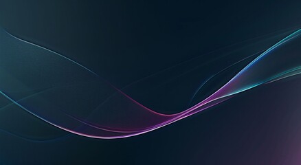 Dark Blue with Gradient Of Purple And Teal Background