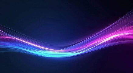 Dark Blue with Gradient Of Purple And Teal Background