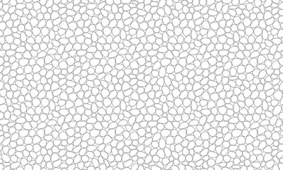 Pebble mosaic texture. Seamless round stone pattern. Abstract geometric background.