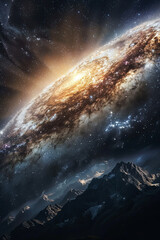  Galaxy Photo Interstellar Theme