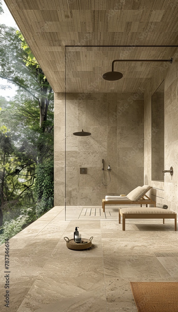 Poster serenity in simplicity zen inspired minimalist bathroom design for a tranquil and functional space