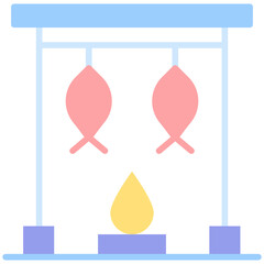 grilled icon for download