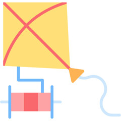 kite flying icon for download