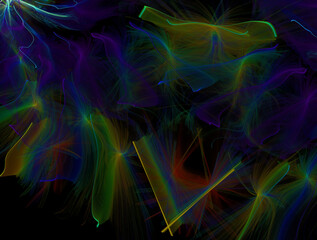 Imaginatory fractal abstract background Image