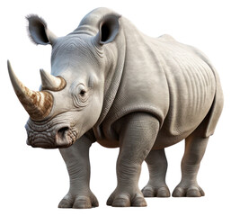 Obraz premium PNG Rhinoceros rhinoceros wildlife animal