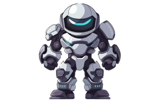 Quantum Guardian, A next-generation warrior equipped with advanced quantum armor and energy weapons, standing resolute