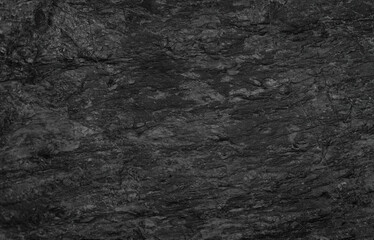 Empty black rough stone wall for abstract  background and texture. beautiful patterns, space for...