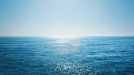 Obraz premium High-Resolution Ocean Textures. Glistening Sea Surface Under Bright Sunlight.