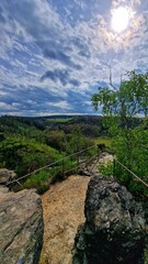 landscape with sky