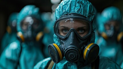 Protective suits, workwear, hazmat, safety gear, protective clothing, PPE, personal protective equipment, coveralls, gloves, masks, respirators, goggles, boots, safety glasses, chemical suits