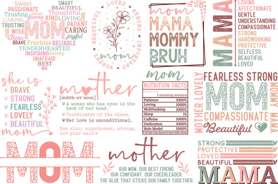 Mother's Day SVG Design Bundle