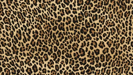  leopard fur real texture hairy background © Oksana