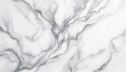 Obraz premium An elegant background of white marble with delicate grey veining, providing a natural and luxurious look