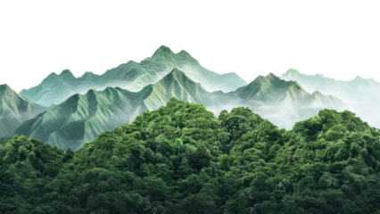 PNG Green mountains forest countryside vegetation