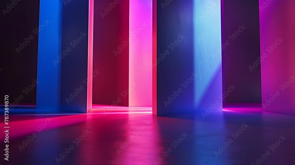 Poster mock up screen background for various billboards and advertising : generative ai