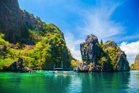 Bangka boat in El Nido, Philippines