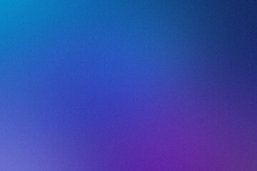 Abstract gradient blue background with grain texture