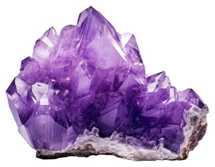 PNG Violet Crystal amethyst mineral crystal.