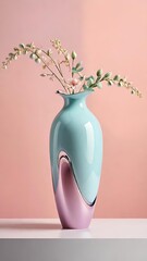 Artistic Elegance: A Symphony of Vases and Blossoms