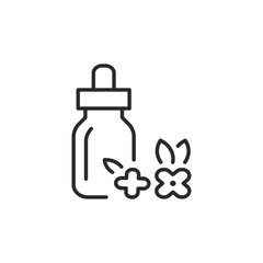 Baby milk bottle icon. A sleek and modern representation of infant nutrition and feeding, ideal for use in healthcare, parenting, and childcare applications. Vector illustration.