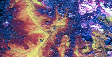 Joyful and Vibrant Chromatic Chaos Evoking a Sense of Excitement and Wonder