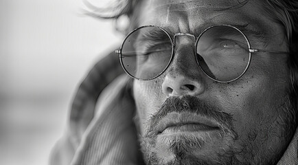 Man with sunglasses.