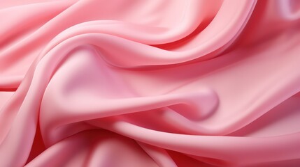 Abstract background of pink silk or satin texture