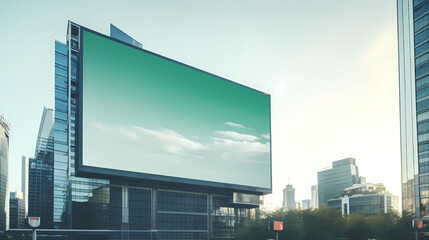 billboard, blank content