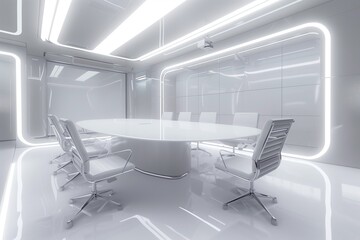 Simulated boardroom scenario to prepare employees for high-stakes meetings,