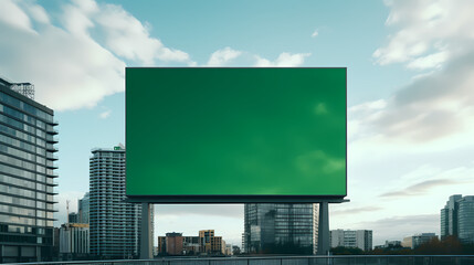 billboard, blank content