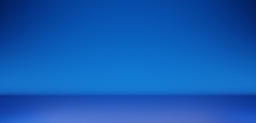 Blue background. design template. 3d render.